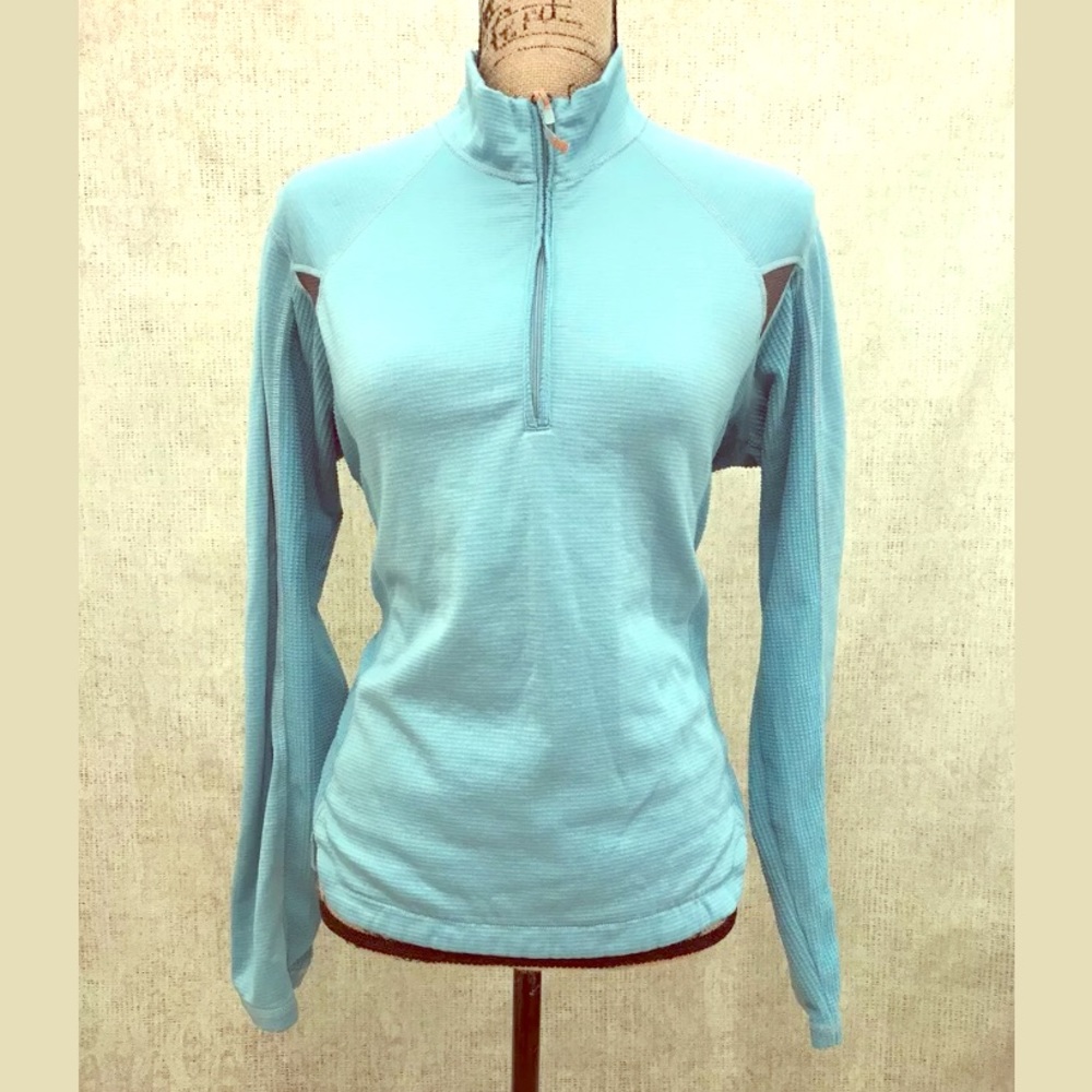 🌺 Expect Miracles Blue 1/2 ZIP Running Sweatshirt
